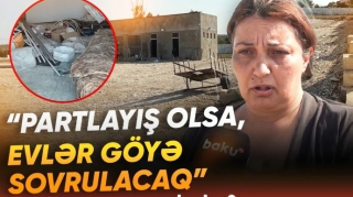 Sakinlərin etirazına səbəb olan YDM tikintisi: "Bizim üçün təhlükədir" - VİDEO 