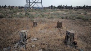 Elektrik dirəklərini oğurlayan şəxs saxlanıldı - FOTO