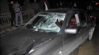 Mingəçevirdə avtomobilin vurduğu piyada xəsarət alıb