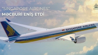 Самолет, выполнявший рейс Манчестер–Сингапур, совершил вынужденную посадку в Баку 