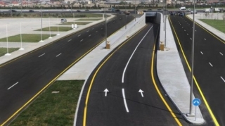 Bakıda yeni yol çəkilir - Sürücülərin işi asanlaşacaq - VİDEO 