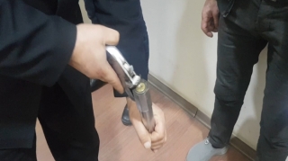 Gəncə sakinlərində odlu silah aşkarlanıb   - FOTO