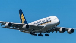 "Singapore Airlines"ln  təyyarəsi Bakıda təmirdən sonra geri qayıdıb