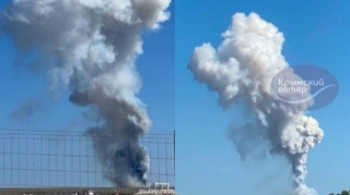 Ukrayna Krımda Rusiyanın “S-400 Triumf” kompleksini məhv etdi  - VİDEO - FOTO