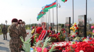 Daxili Qoşunların baş çavuşu, şəhid Elçin Nadirov şəhadətinin bir ilində anılıb  - FOTO