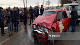 В Лянкяранском районе перевернулся автомобиль: есть пострадавший 