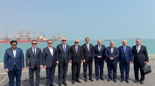 Nümayəndə heyətimiz İranın Bəndər Abbas limanında - FOTO