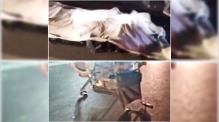 “KamAZ” əlil arabasında olan piyadanı vuraraq qaçdı   - VİDEO