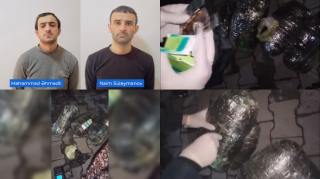 Qaxda keçmiş məhkumlardan 7 kiloqram narkotik götürüldü - FOTO - VİDEO