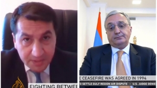 Hikmət Hacıyev erməni nazirin yalanlarını ifşa etdi - VİDEO 