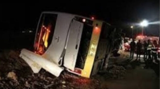 İranda avtobus aşıb:  Ölən və yaralananlar var - FOTO 