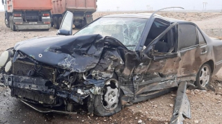 Goranboyda yol qəzasında 1 nəfər ölüb, 5 nəfər xəsarət alıb - FOTO 