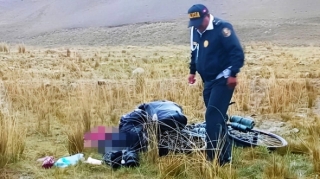 Velosipedçini ildırım vurub öldürdü - FOTO 