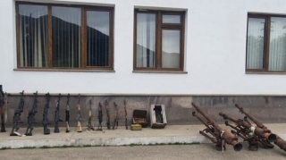 Xocavənddə xeyli sayda silah-sursat aşkarlanıb  - VİDEO