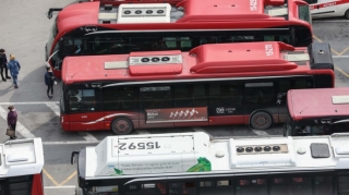 16 marşrut xətti üzrə avtobusların hərəkəti gecikir 