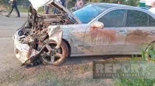 В Джалилабаде автомобиль врезался в стадо овец  - ФОТО