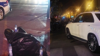 Bakıda avtomobil yolu keçən piyadanı vuraraq öldürdü  - FOTO