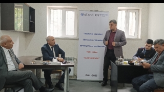 Qazilərin nəqliyyat sahəsindəki problemləri yol polisi ilə müzakirə olunub   - FOTO - VİDEO