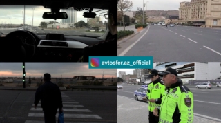 Yol polisi Səbaildə piyadalara qarşı nəzarəti gücləndirib - VİDEO 