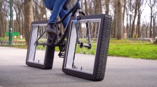 Bu da kvadrat təkərli velosiped  - FOTO - VİDEO