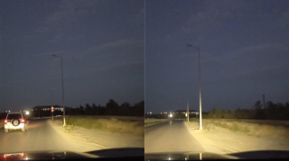 Bakıdakı bu yolda dirəklər var, amma qurumlar işıqlandırmaq istəmir - VİDEO   - YENİLƏNİB