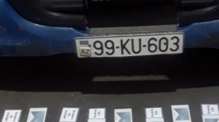 Yük avtomobilindən külli miqdarda qanunsuz siqaret və dərmanlar aşkarlanıb - FOTO 
