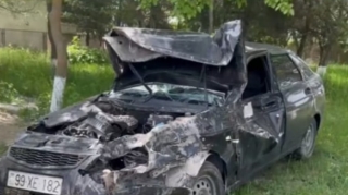 Sabirabadda qardaşlar qəzaya düşdü, biri öldü - FOTO 