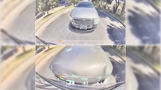 Ara məsafəsinə məhəl qoymayan “Volkswagen” yeni avtomobili vurdu  - VİDEO