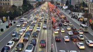 Bakının 23 küçəsində tıxac var - SİYAHI 