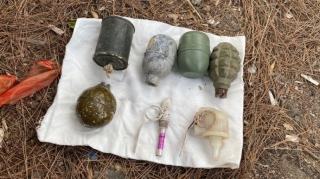 Bakıda əl qumbaraları və partladıcılar aşkarlanıb  - FOTO - VİDEO