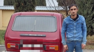 Maşını ilə Füzuliyə icazəsiz gedən şəxs həbs olunub - FOTO 