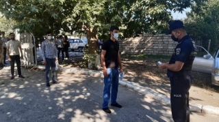 Polis Xaçmazda ali məktəbə qəbulla bağlı məktəblərdə nəzarəti gücləndirib - FOTO