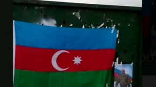 Təbrizin ən yüksək nöqtəsində bayrağımız QALDIRILDI   - VİDEO