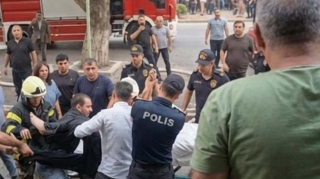 Xankəndidə kafedə yanğın - 5 nəfər xəsarət aldı - YENİLƏNİB