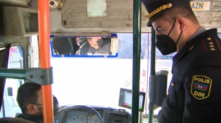 Qapalı məkanlarda və ictimai nəqliyyatda reydlər keçirildi - VİDEO - FOTO