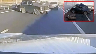 “Tank”la toqquşan “Niva”nın sürücüsü və sərnişini öldü - VİDEO 