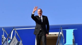 İlham Əliyev Almaniyaya getdi