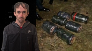 Daşkəsəndə polis çətin relyef şəraitində əməliyyat keçirdi - VİDEO 