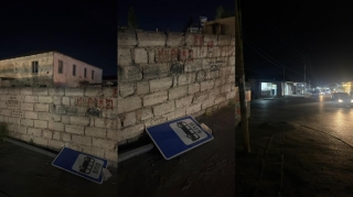 Binədə yol nişanı aşırıldı; qurum hətrəkətə keçdi - FOTO 