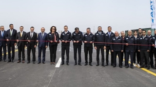 Bakı-Quba-Rusiya ilə dövlət sərhədi avtomobil yolunda yeni elektron tərəzi açıldı  - FOTO