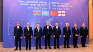 Aktauda xarici işlər və nəqliyyat sahələri üzrə məsul nazirlərin görüşü oldu   - FOTO