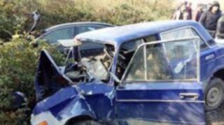 Zaqatalada “Niva” və “VAZ” toqquşdu, xəsarət alan var 