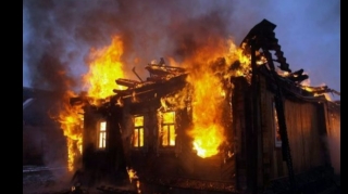 В Агджабединском районе сгорел дом