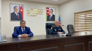 DİN-in Baş Muhafizə İdarəsində Heydər Əliyevin ildönümünə həsr olunan tədbir keçirilib  - FOTO