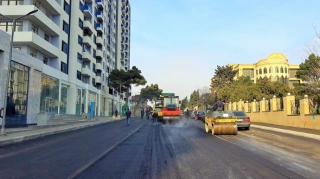 Bakının Ceyhun Səlimov küçəsində hərəkət məhdudlaşdırılır