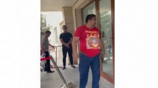 Bakıda poliklinikanın şüşəsinin sındırılması ilə bağlı cinayət işi başlanılıb  - VİDEO