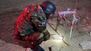 Bakıda top mərmisi tapılıb - FOTO 