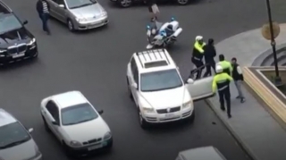 Şəhəri bir-birinə qatan sürücü həbs edildi - YENİLƏNİB + VİDEO 