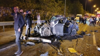 DƏHŞƏTLİ QƏZA:  TIR aşdı, 8 avtomobil bir birinə çırpıldı - 7 ölü, 7 yaralı 