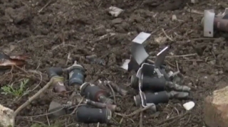 “İskəndər” raketinin düşdüyü yerdən - Video 